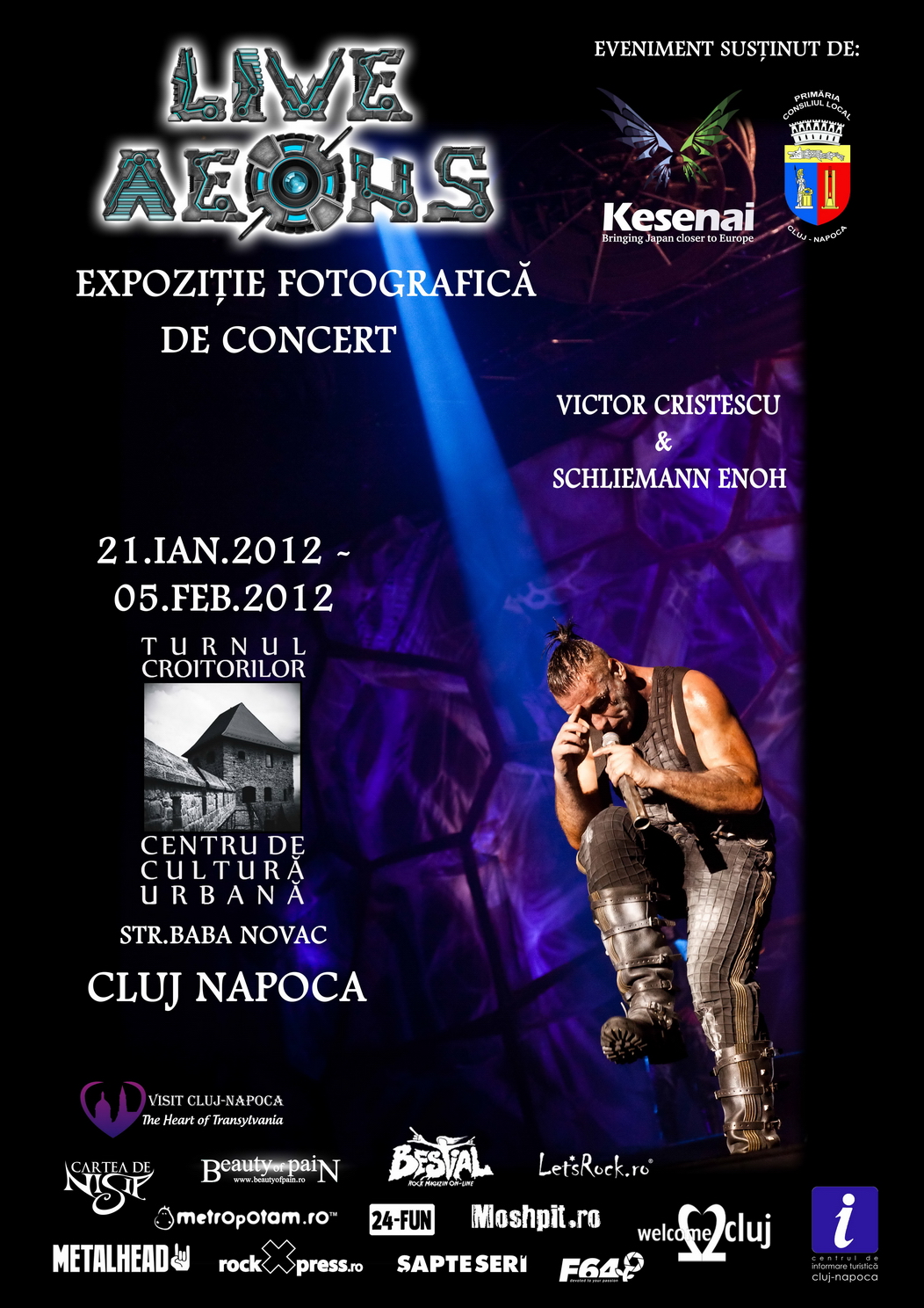  Expozitia LIVE AEONS din Cluj-Napoca