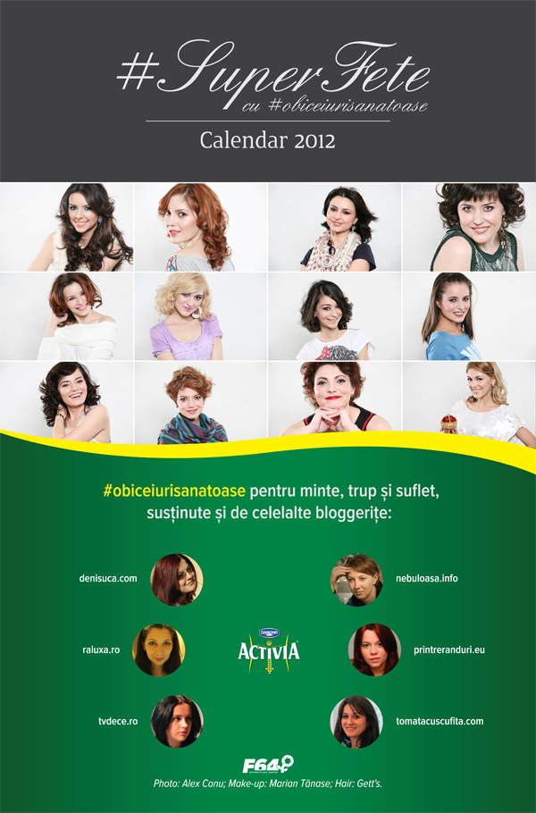  Calendarul “#SuperFete“ din Social Media se lanseaza la F64!
