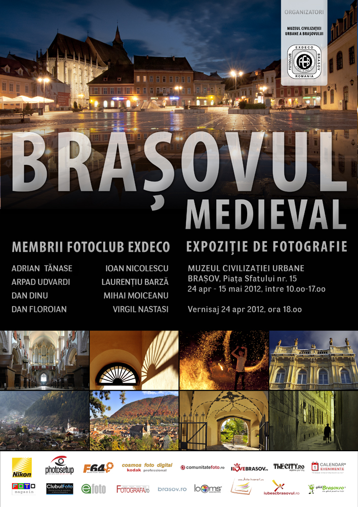  BRASOVUL MEDIEVAL in viziunea Fotoclubului Exdeco