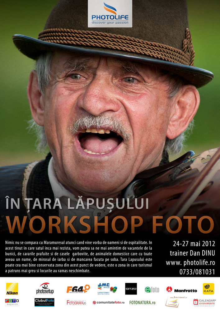  In Tara Lapusului  – Workshop foto cu Dan Dinu