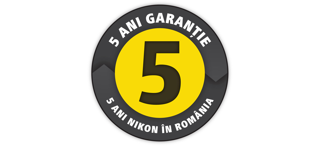  Nikon sarbatoreste 5 ani in Romania cu 5 ani de garantie