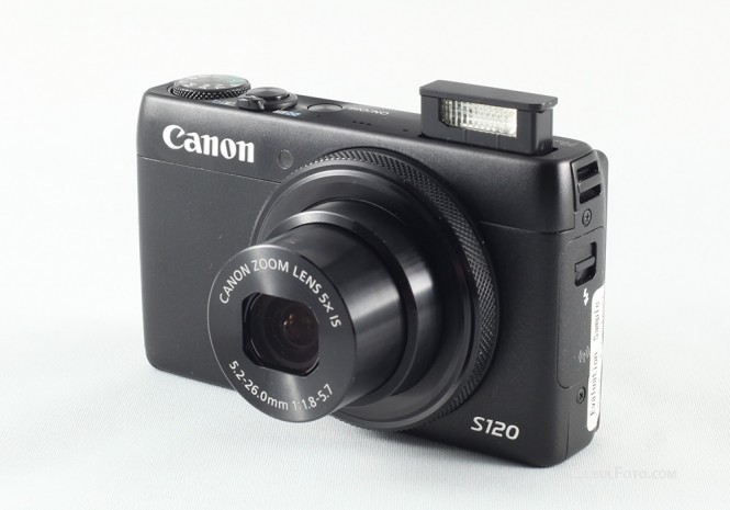 aparat foto canon s120 frontal