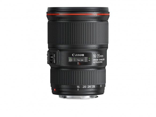 Obiectiv Canon ultra-wide EF 16-35mm f/4L 