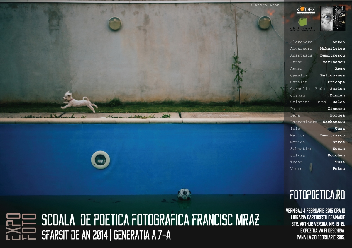  Expoziție – Generația a 7-a (final de an fotopoetic)