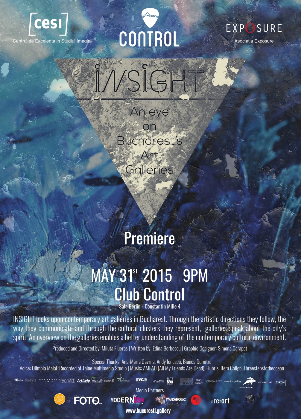  Documentarul INSIGHT. An eye on Bucharest’s art galleries