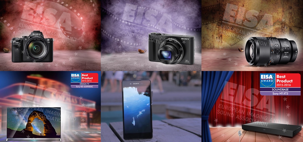  Sony obține șase distincții la Premiile EISA 2015