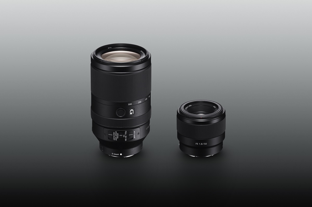  Sony extinde gama de obiective cu un 70-300mm și un 50mm