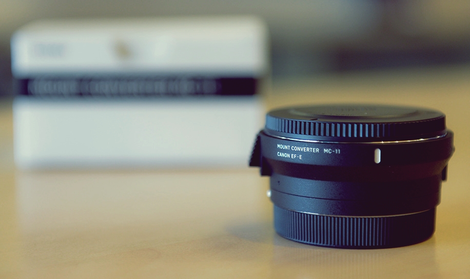  Inelul adaptor Sigma MC-11 in teste