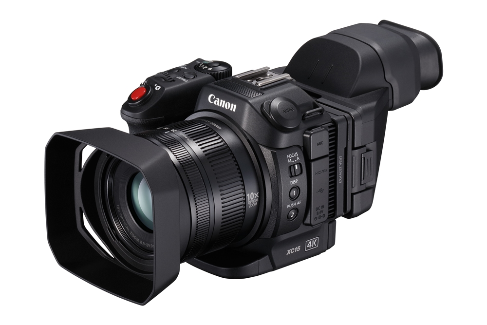  Canon lansează XC15 – video 4K, compactă, profesionistă, interfață audio premium
