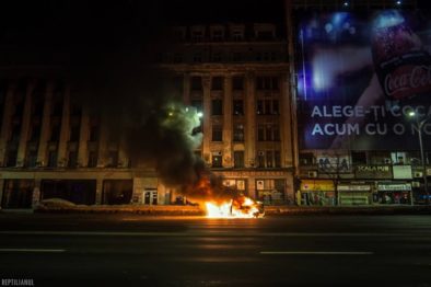 protestul împotriva grațierii