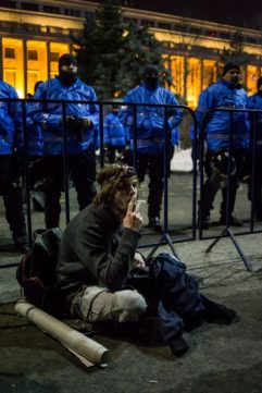 protestul împotriva grațierii