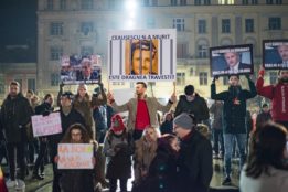 protestul împotriva grațierii