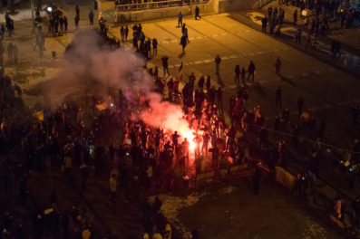 protestul împotriva grațierii
