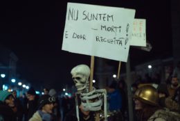 protestul împotriva grațierii