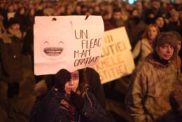 protestul împotriva grațierii