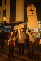 protestul împotriva grațierii