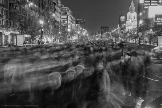 protestul împotriva grațierii