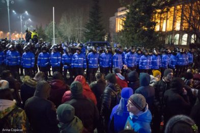 protestul împotriva grațierii