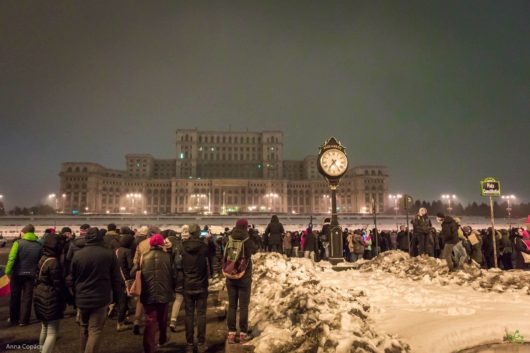 protestul împotriva grațierii