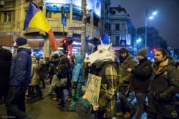 protestul împotriva grațierii