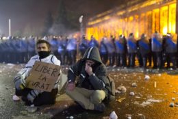 protestul împotriva grațierii