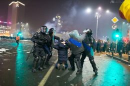 protestul împotriva grațierii