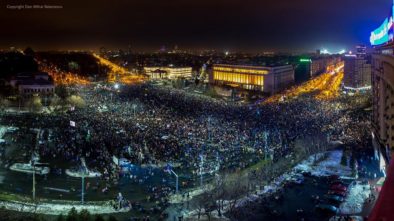 protestul împotriva grațierii