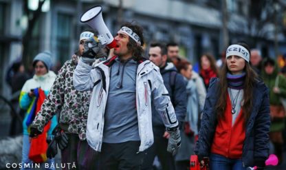 protestul împotriva grațierii