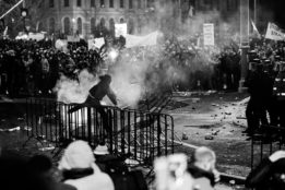 protestul împotriva grațierii