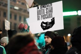 protestul împotriva grațierii