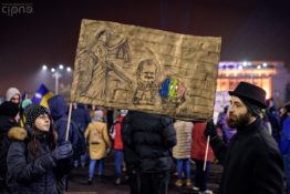protestul împotriva grațierii