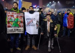 protestul împotriva grațierii