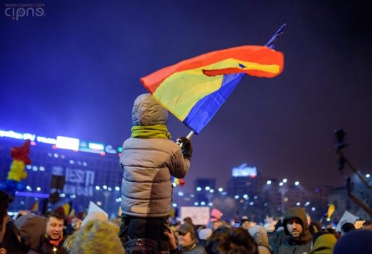 protestul împotriva grațierii