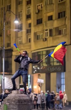protestul împotriva grațierii