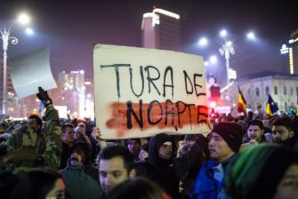 protestul împotriva grațierii