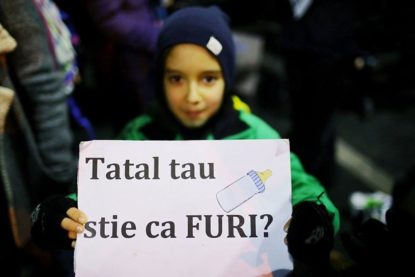 protestul împotriva grațierii