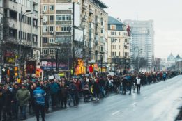 protestul împotriva grațierii