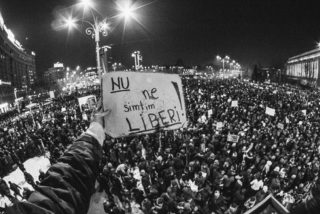 protestul împotriva grațierii
