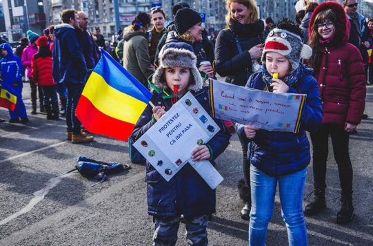 protestul împotriva grațierii