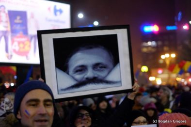 protestul împotriva grațierii