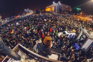 protestul împotriva grațierii