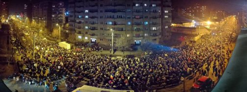 protestul împotriva grațierii