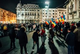 protestul împotriva grațierii