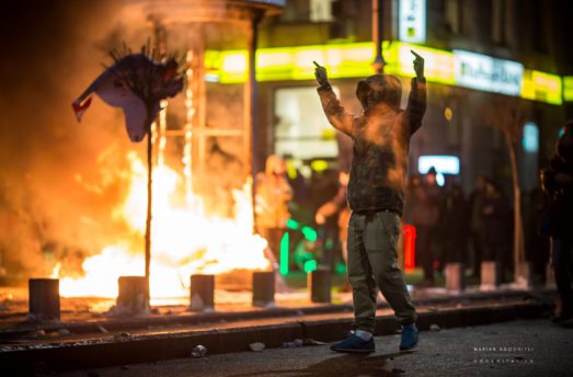 protestul împotriva grațierii