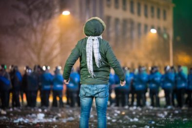 protestul împotriva grațierii
