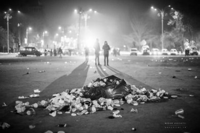 protestul împotriva grațierii