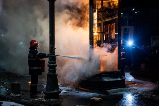 protestul împotriva grațierii