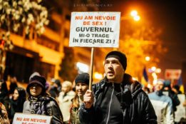 protestul împotriva grațierii