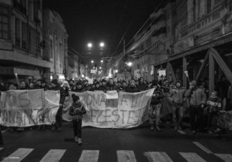 protestul împotriva grațierii