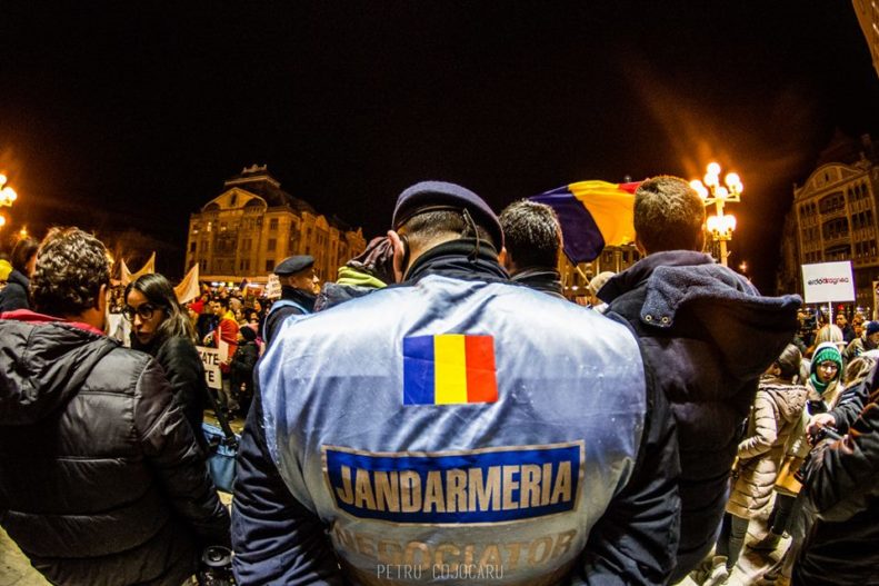 protestul împotriva grațierii